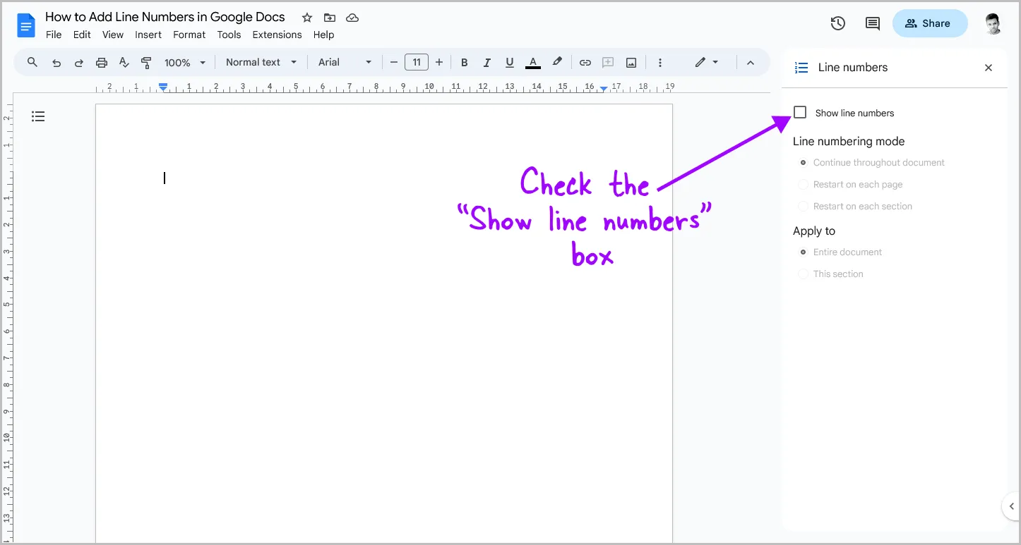 3. Step-by-Step Guide on How to Add Line Numbers in Google Docs (1000 words)