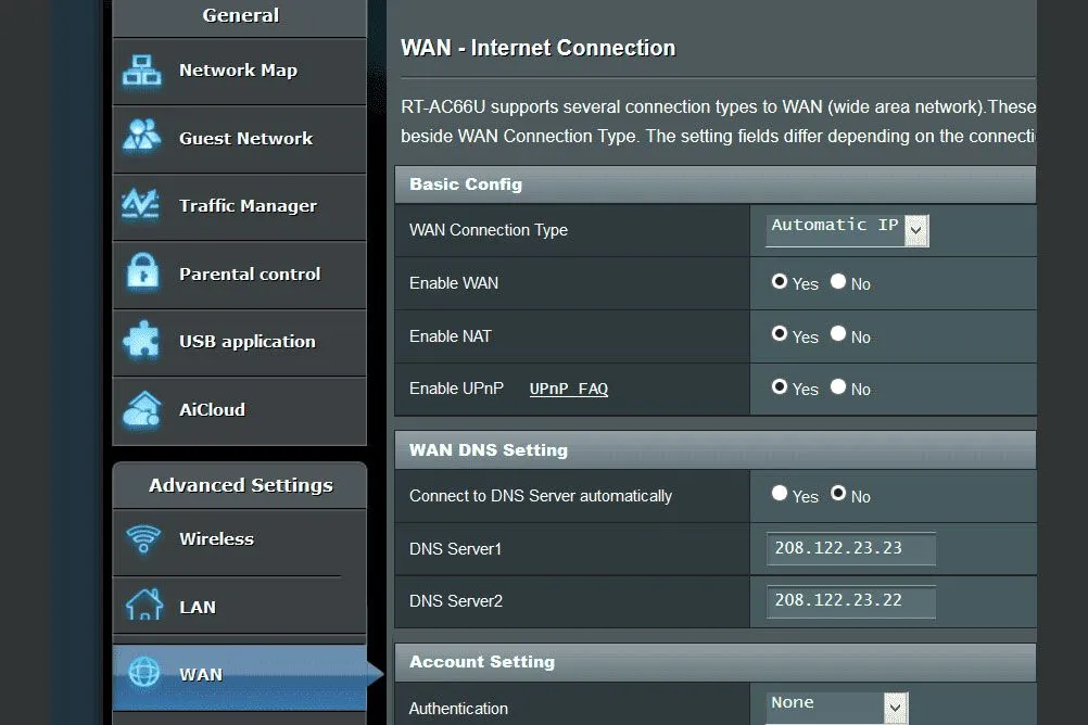 Change Your DNS Settings