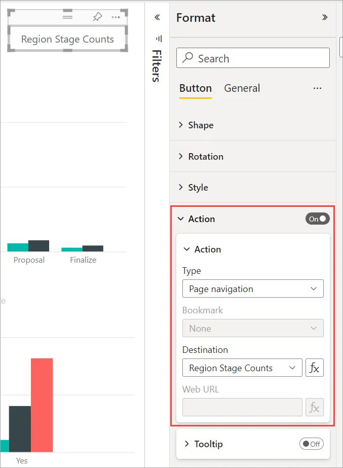 Overview of the Create Button