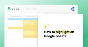 Manual Highlighting in Google Sheets