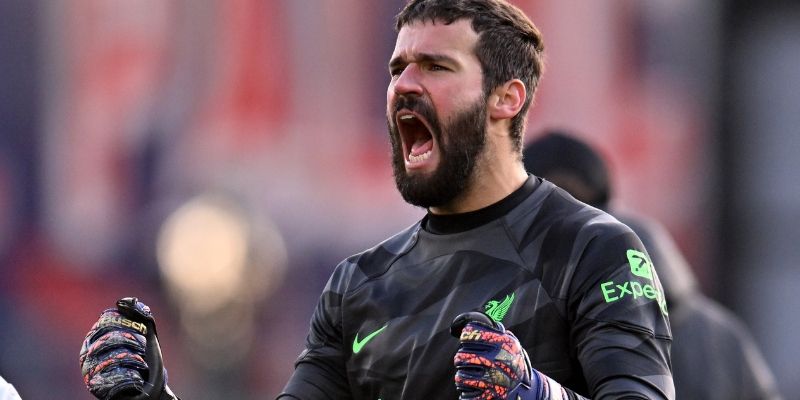 Soccer player Alisson always makes great saves